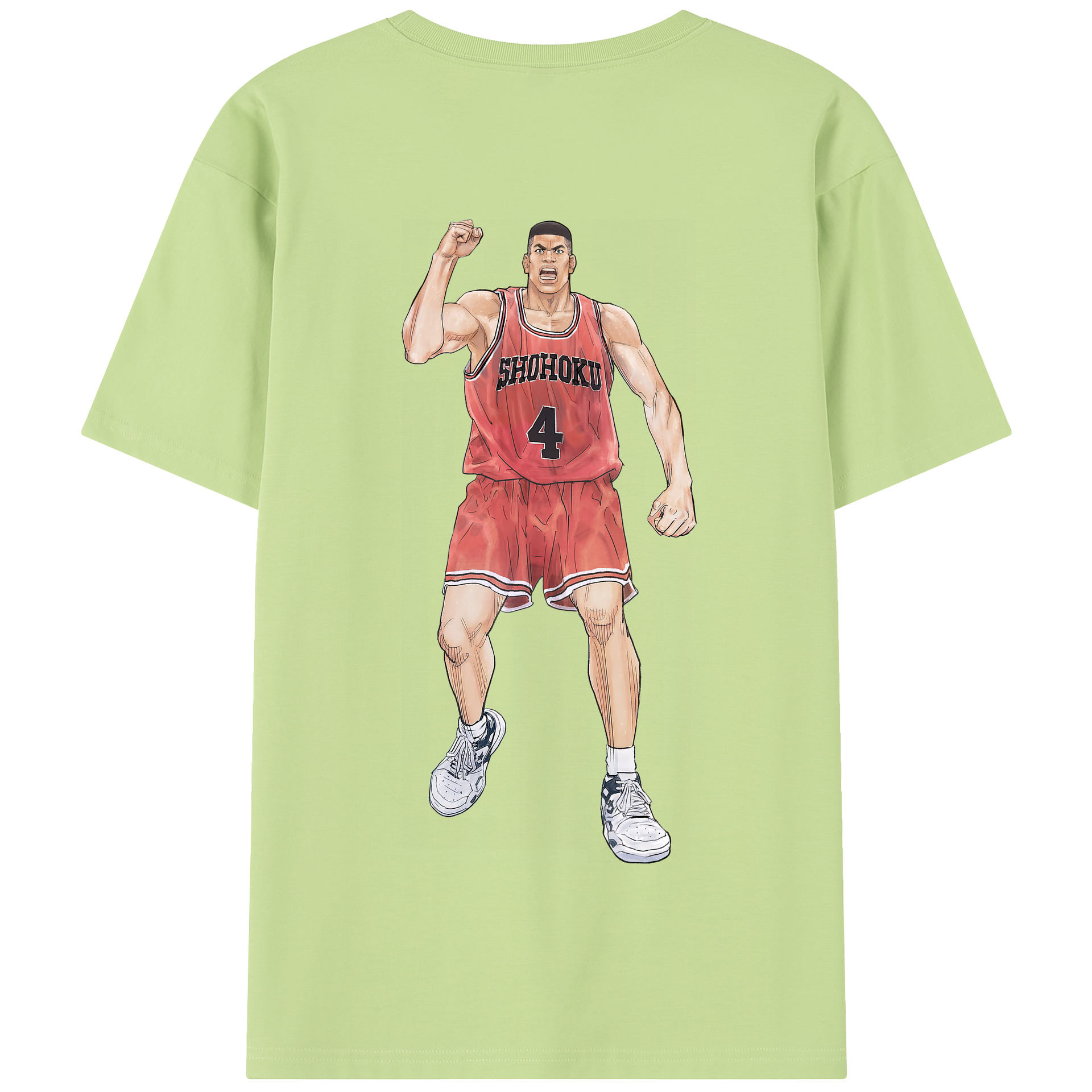 （画像用） SLAM DUNK／スラムダンク 綿100％半袖Tシャツ（背面プリント）